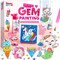 16 Projects Gem Art, Kids Diamond Painting Kit with 5D Gem, Arts and Crafts for Girls Ages 6-12, Gem Craft Activities Kits, Premium Diamond Art Gift Ideas for Girls Crafts Ages 6, 7, 8+